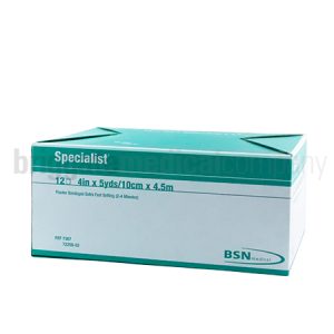 Specialist 7367 (4') Plaster of Paris (P.O.P) Bandage 10cm x 4.5m Box 12