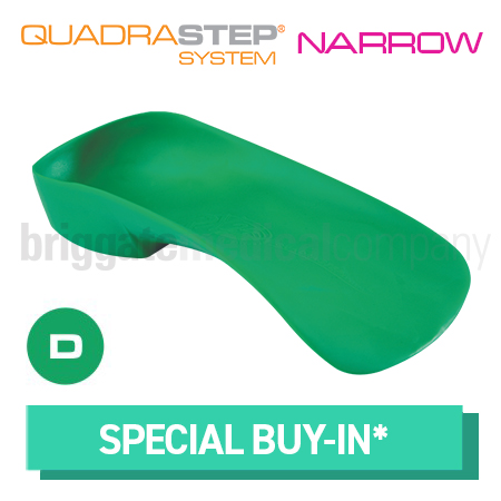 Quadrastep Type D (NARROW) Adult Size 1 Fits U.S: W:6.5-7.5 M:5-6 Euro:37-38 - Image 2