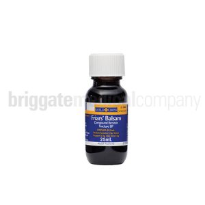 Gold Cross Friar's Balsam 25ml (Benzoin Compund Tincture BP)