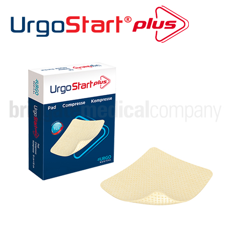 UrgoStart PLUS Pad Dressing 6cm x 6cm Box 10 (100420)