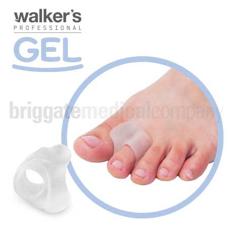 Walker's Gel 1032 All-Gel Toe Spacer Large Pkt 4