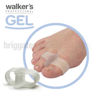Walker's Gel 1040-04 Looped Toe Spacer Large/X-Large Pkt 4