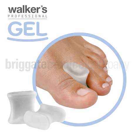 Walker's Gel 1127 All-Gel Toe Spreaders Large Pkt 4
