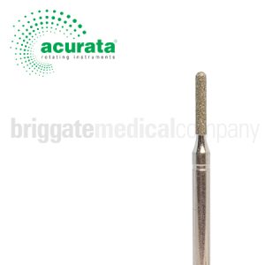 Acurata Diamond Burr Medium Grit/Small Cylinder