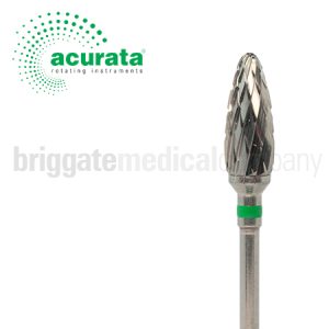 Acurata Tungsten Burr Coarse Cut/Cone
