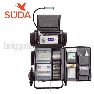 Suda Upright Podiatry Case with Trolley and Work Light