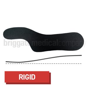 Carbon Fibre Foot Plate Mortons Contoured Left Rigid 20.2cm EACH