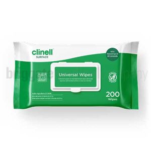 Clinell Universal Disinfectant Wipes Pack of 200