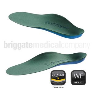Formthotics 602-4 @Work Wide-Fit Green MEDIUM Pair