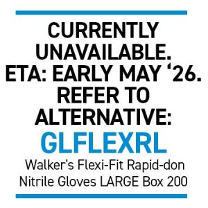 Matrix Fluid-Fit Nitrile Gloves - LARGE Box 300 (Colour: Sky Blue)