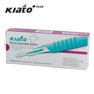 Kiato Plus Sterile Disposable Scalpel #15 Pkt 10 23135