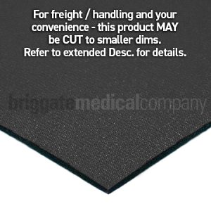 Neolon Top Cover - 1.5mm Black Sheet 1.02 x 1.27M with Silpure Advanced Anti-Microbial Protection