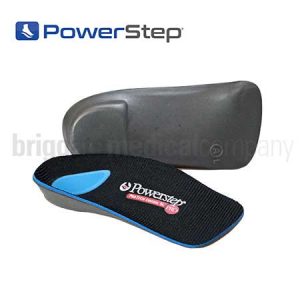 Powerstep Pro Control 3/4 Orthotics Size AS (to Fit U.S. Mens 4-4.5 / Ladies 6-6.5)