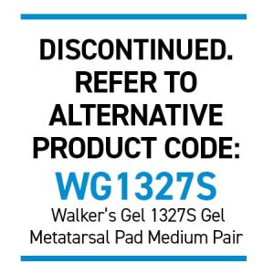 Silipos 1114 Slim Gel-Fit Metatarsal Pad Medium Pair