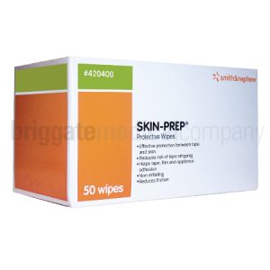 Skin-Prep Protective Barrier Wipes Box 50