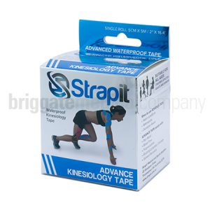 Strapit Advance Kinesiology Tape 50mm x 5M Blue