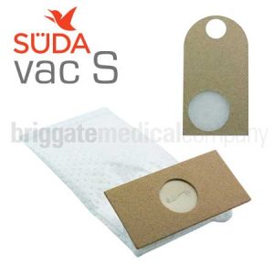 Suda VAC 'S' Dust Bags Pkt 5 (Includes 1 x Replacement VAC S Vacuum Motor Filter)