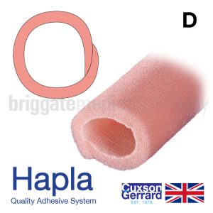 Hapla Tofoam (Tuband) Size D  25mm Pkt 12