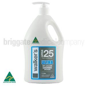 Walker's Specialist Urea-25 ULTRA 1 Litre (contains 25% Urea & Ceramides)