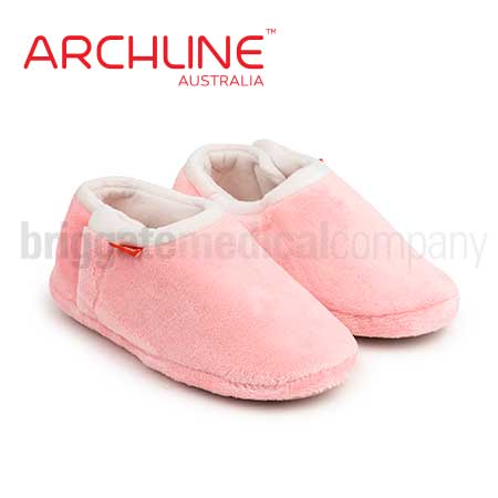 Archline Slippers Closed-Back Pink Pair (Euro 38 | US W7/M5 | UK W5/M3)