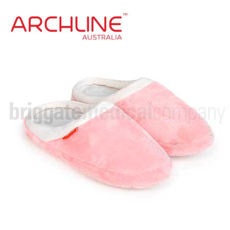 Archline Slippers Slip-On Pink Pair (Euro 39 | US W8/M6 | UK W6/M4)