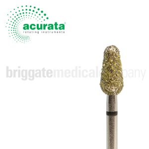 Acurata Diamond Burr SUPER COARSE Grit/Small Bud