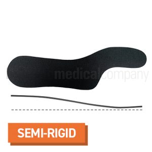 Carbon Fibre Foot Plate Mortons Contoured Right Semi-Rigid 26cm EACH