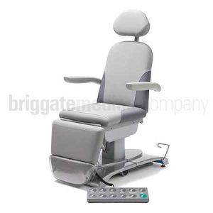 Callisto Gen2 Podiatry Chair in Platin Grey Upholstery with 175kg Rated Lift Capacity