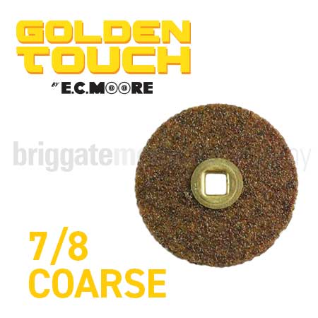 Moores Golden Touch Discs 7/8 Coarse Pkt 200