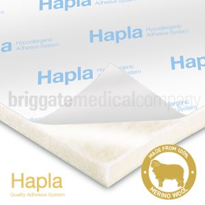 Hapla Gold Pure Wool Adhesive Felt 7mm Pack of 4 Sheets
