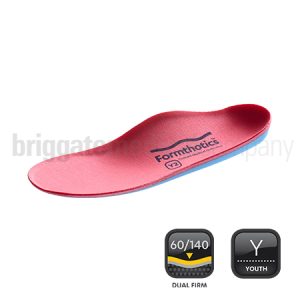Formthotics 506-Y2 Youth F/Length - Blue/Red Pair Length:20.5cm