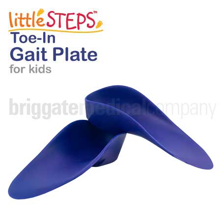Little Steps Gait Plates for Toe-in Size 7 Pair Childrens Size: U.S. 4.5-6 Pair