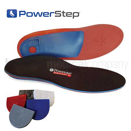 Powerstep Pro Custompost Full Length Orthotics Size AS Fits L:6-6.5 M:4-4.5