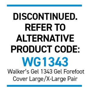 Silipos 10295 Gel Forefoot Cover Large Pair