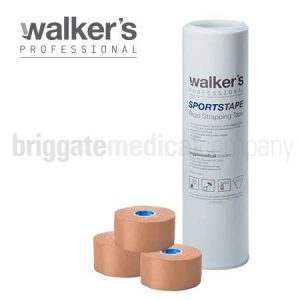Walker's Premium Rigid Sportstape 38mm x 13.7M Drum of 8
