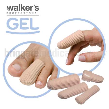 Walker's Gel 1051 Digital Caps Large/X-Large Pkt 6