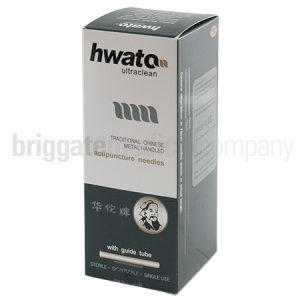 Hwato Acupuncture Needles + Guide 30g x 60mm Box 100
