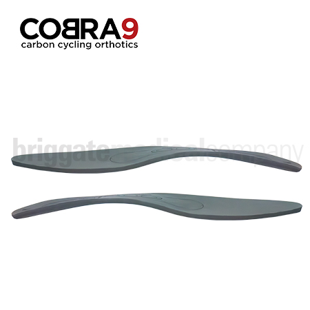 Cobra9 Semi-Pro Cycling Orthotics (Black) Low Arch X-SMALL Pair (Fits Size: 36-38) - Image 2