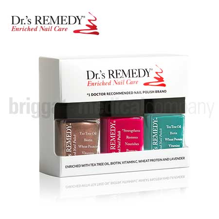 Dr.'s Remedy Trio Box Gift Set 5 (consisting Of: Bold Bronze, Wonderous Watermelon, Jubilant Jade)