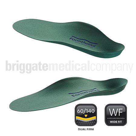 Formthotics 602-3 @Work Wide-Fit Green SMALL Pair