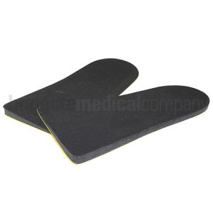 Formthotic Extended Wedges Firm Black Small Pkt 5 Pairs