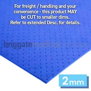 Multiform 2mm Sheet Blue Perforated 1100mm x 1100mm