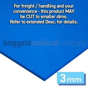 Multiform 3mm Sheet Blue 1100mm x 1100mm