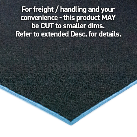 Poron Blue 1.5mm with Selene 1M x 1.372M Sheet