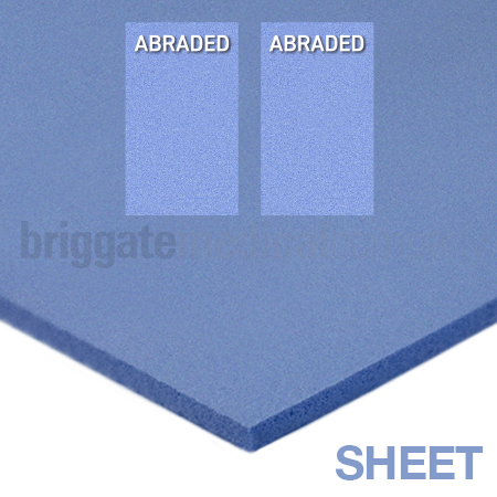 PPT2 604 1.6mm Blue Double Abraded Sheet 30cm x 1M