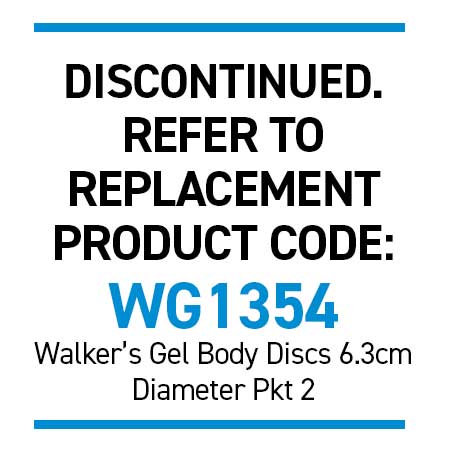 Silipos 10305 Body Discs 6.3cm Diameter Pkt 2
