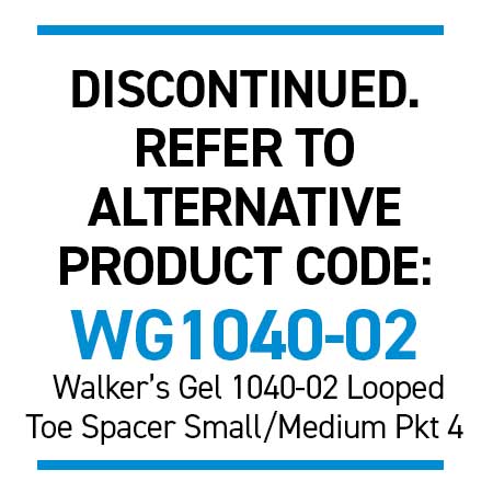 Silipos 92830 No-Slip Little Buddy Spacer Pkt 4