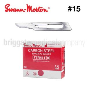 Swann Morton Scalpel Blades 0205 Size 15 Pkt 100