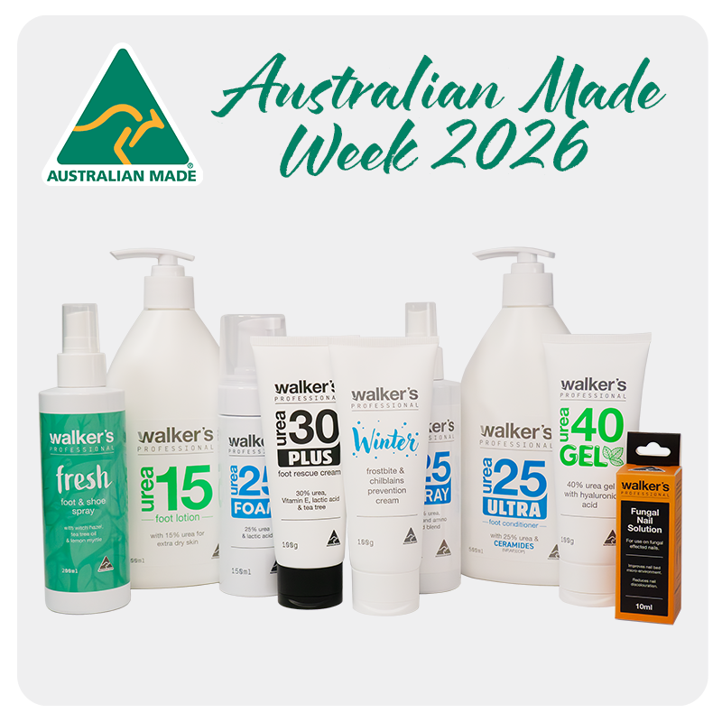 Australian Made Week 2026 - Walker's Footcare Creams