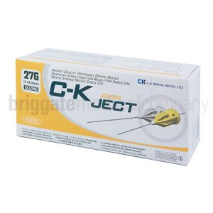 Dental Needle 27G Long 38mm (0.4 x 38mm) Box 100 (XX Long)